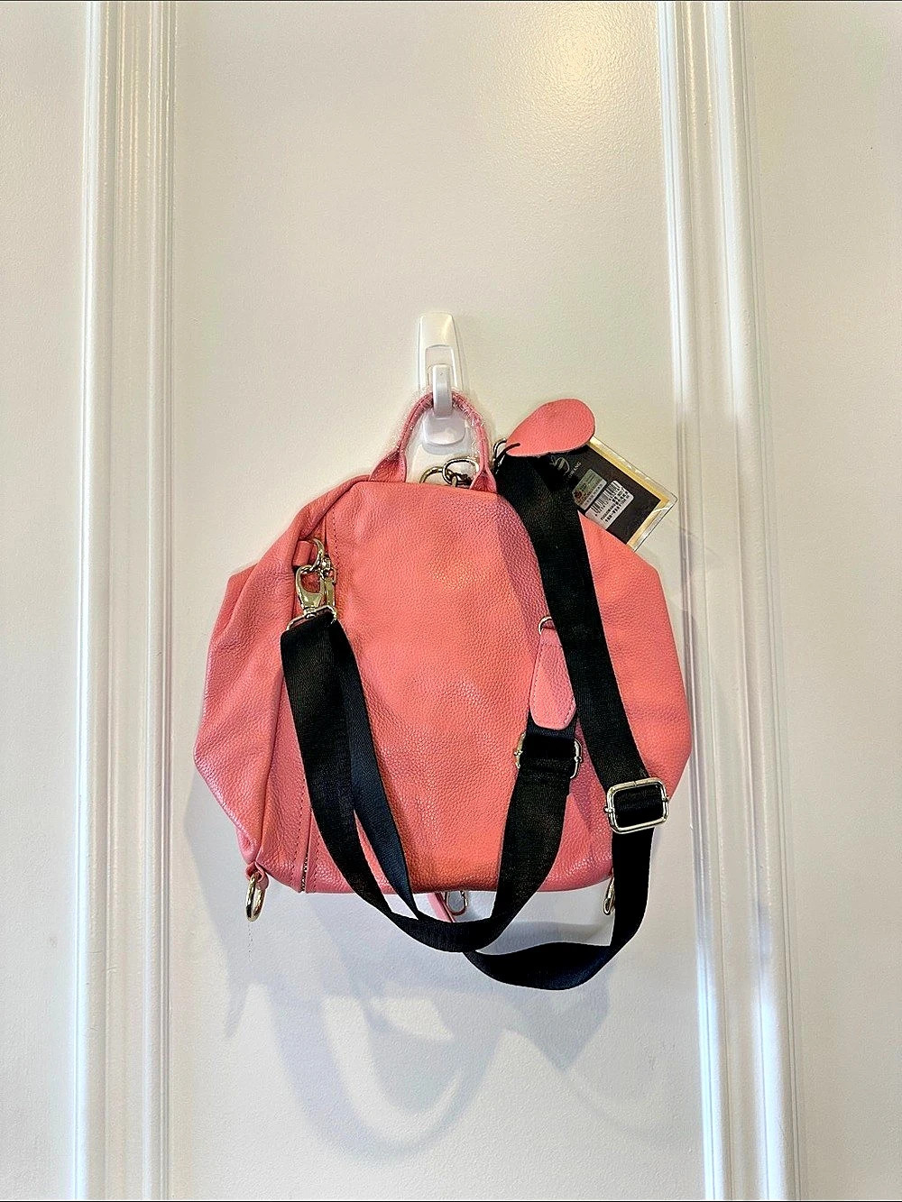 YUGUOWANG Convertible Pink Backpack Purse NWT